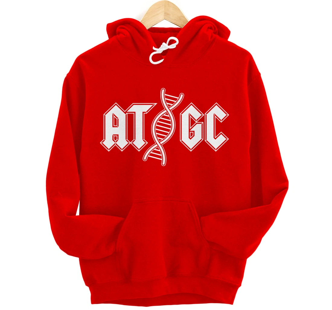 DNA ATGC Nucleotides Biology Chemistry Science Teacher Pullover Hoodie