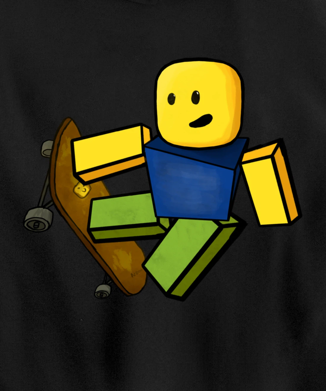 Noob Skater Pullover Hoodie