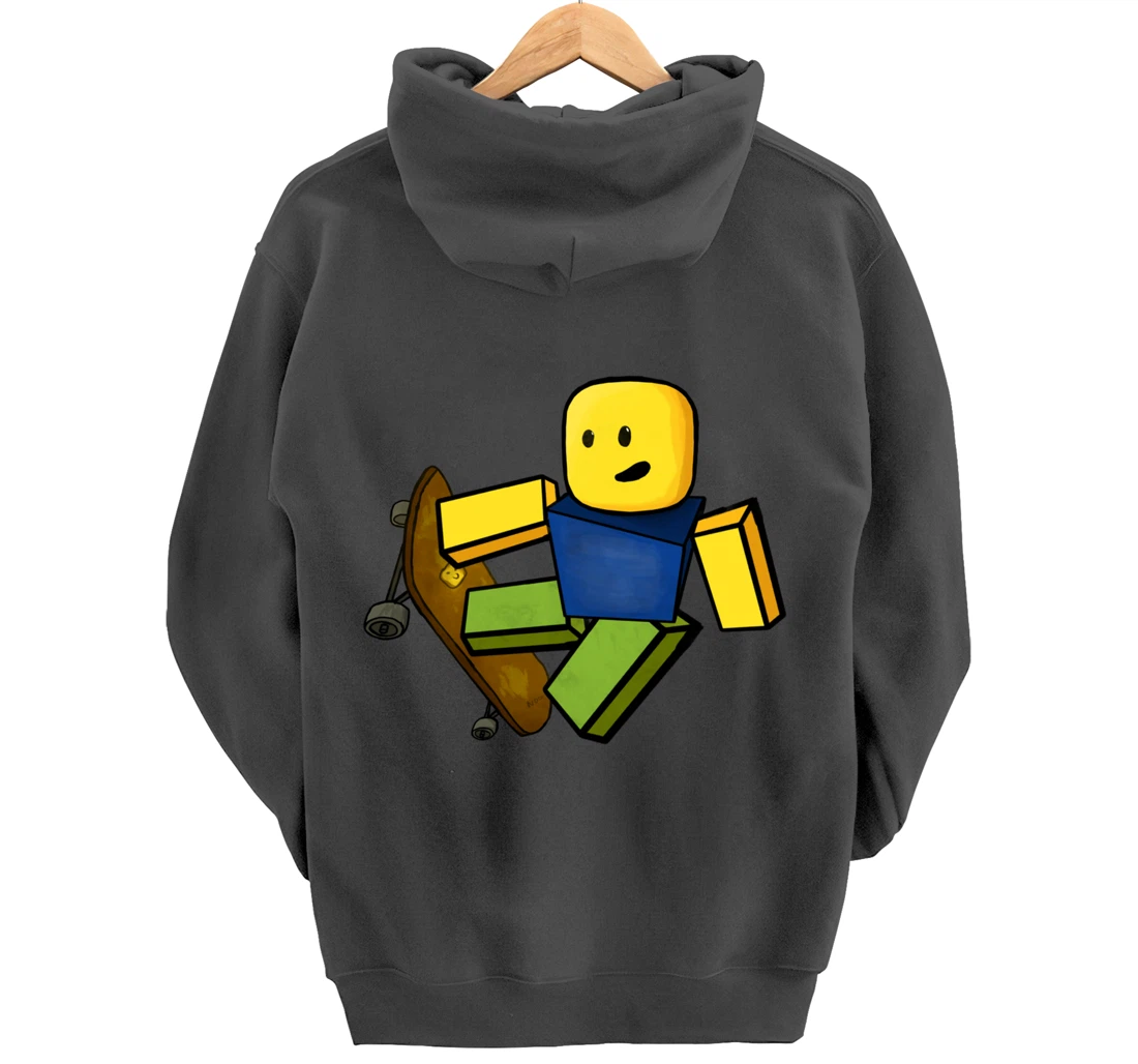 Noob Skater Pullover Hoodie