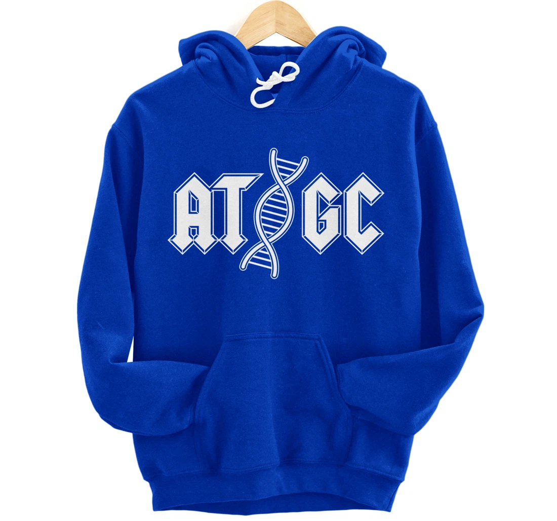 DNA ATGC Nucleotides Biology Chemistry Science Teacher Pullover Hoodie