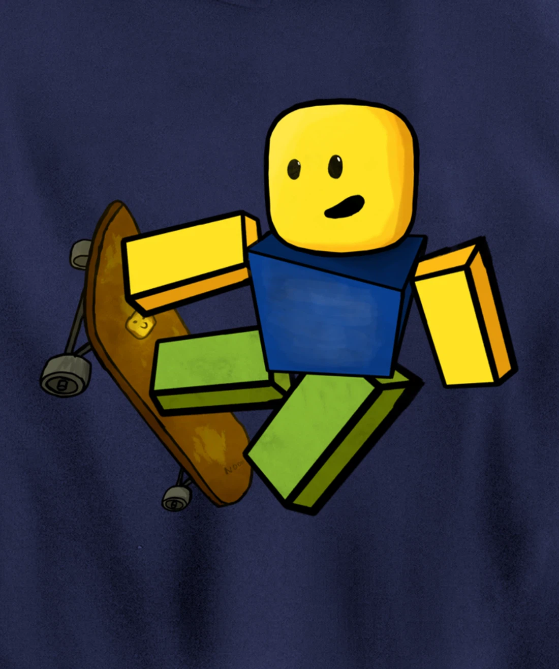 Noob Skater Pullover Hoodie