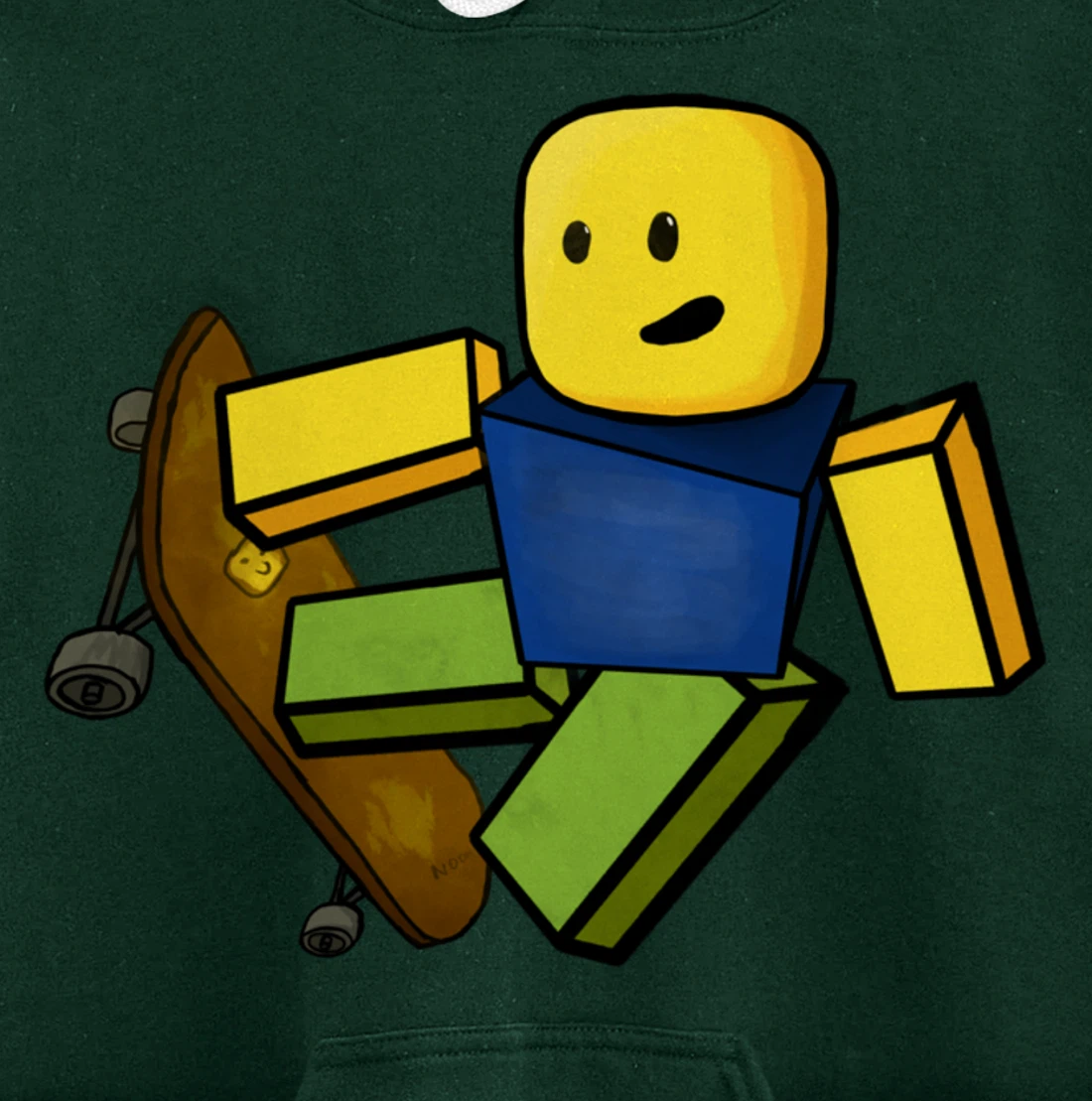 Noob Skater Pullover Hoodie