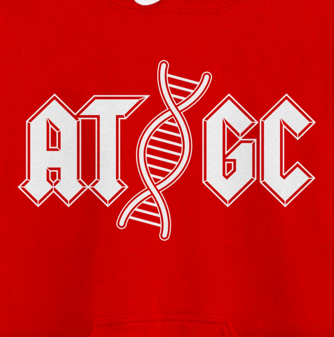 DNA ATGC Nucleotides Biology Chemistry Science Teacher Pullover Hoodie
