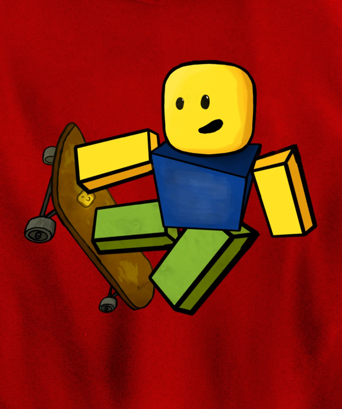 Noob Skater Pullover Hoodie