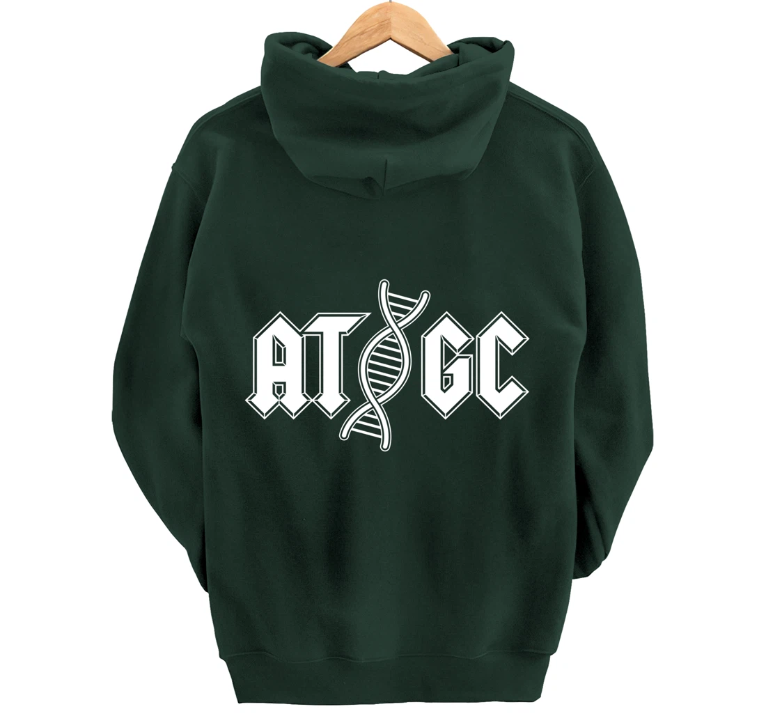 DNA ATGC Nucleotides Biology Chemistry Science Teacher Pullover Hoodie
