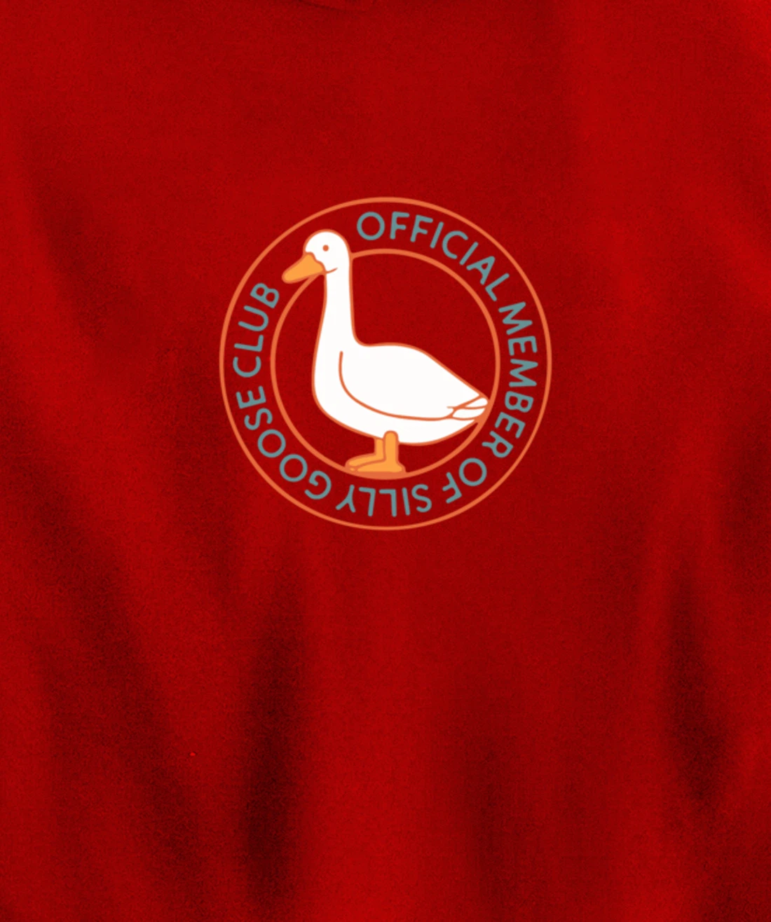 Funny Silly Goose Club Smile Face Silly Goose Meme Clothing Pullover Hoodie