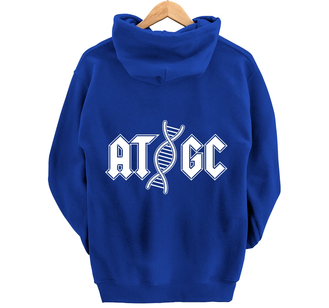 DNA ATGC Nucleotides Biology Chemistry Science Teacher Pullover Hoodie