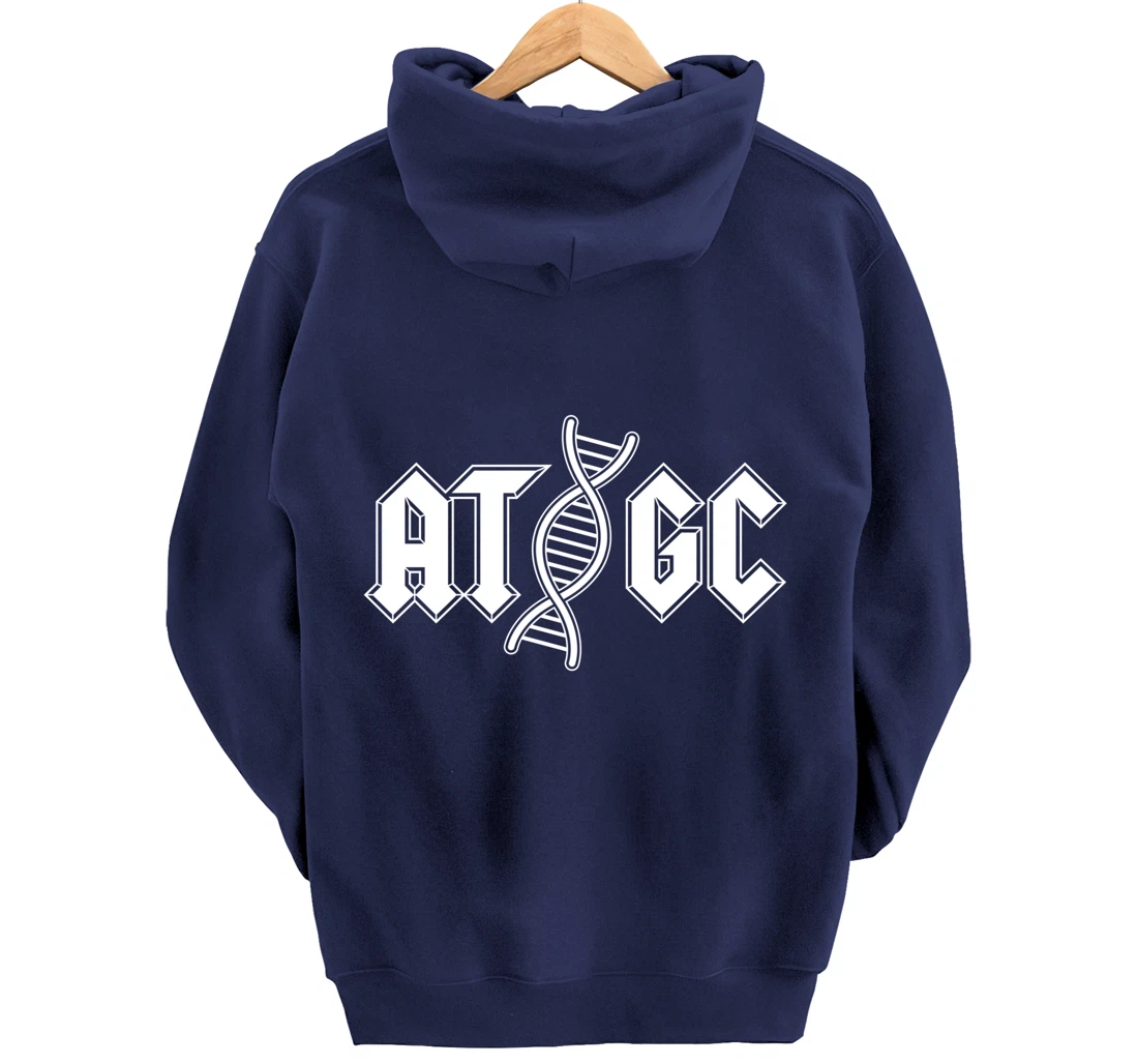 DNA ATGC Nucleotides Biology Chemistry Science Teacher Pullover Hoodie