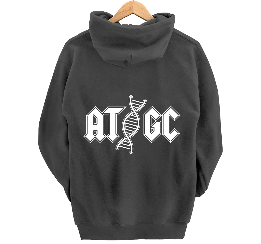 DNA ATGC Nucleotides Biology Chemistry Science Teacher Pullover Hoodie