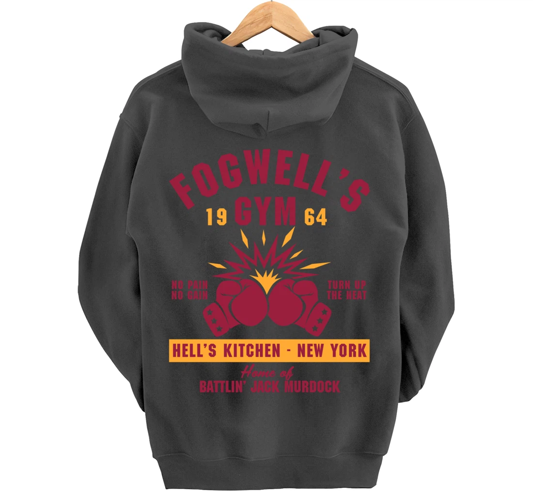 Fogwell's Gym - Hells Kitchen New York Pullover Hoodie