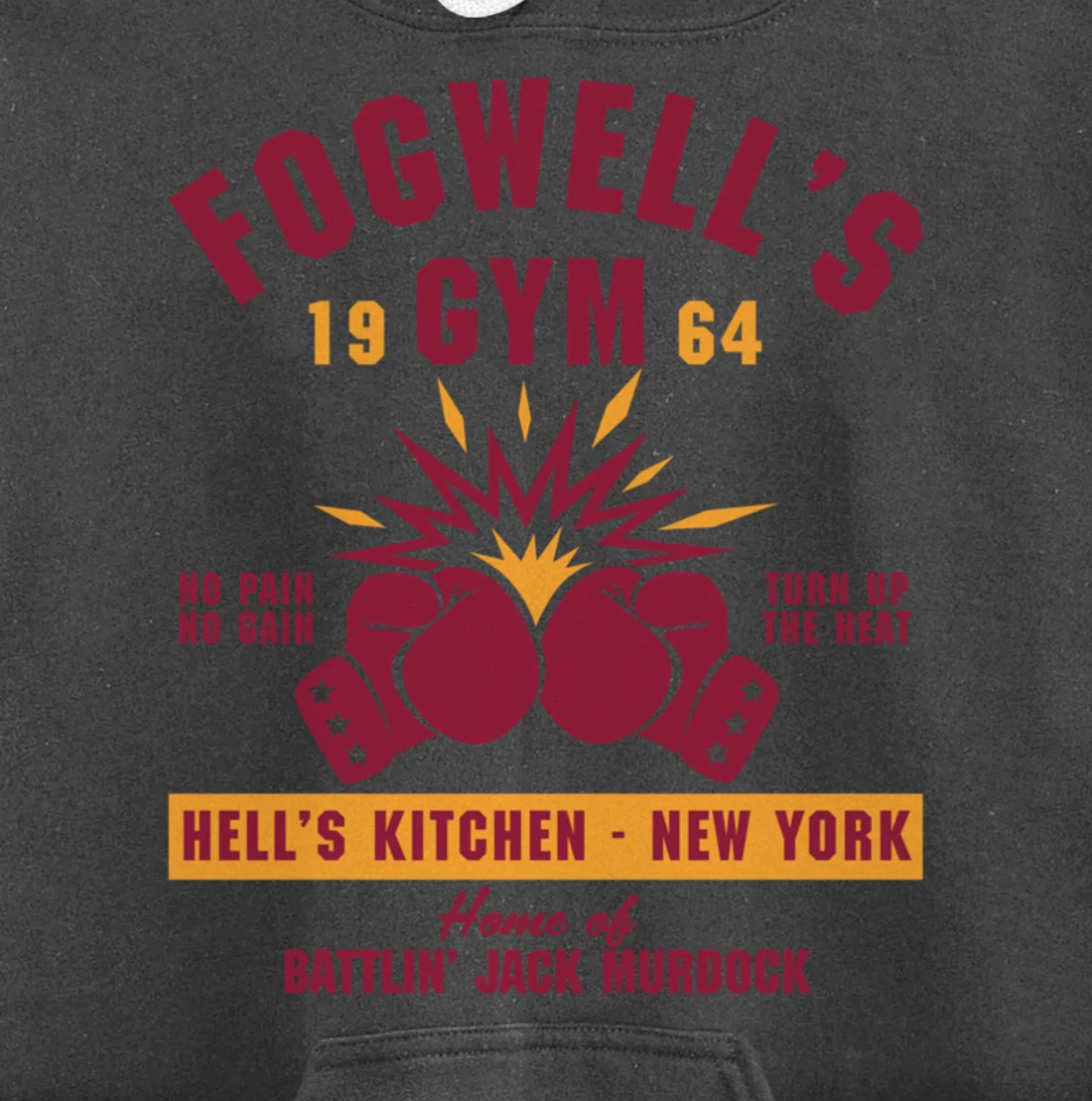 Fogwell's Gym - Hells Kitchen New York Pullover Hoodie