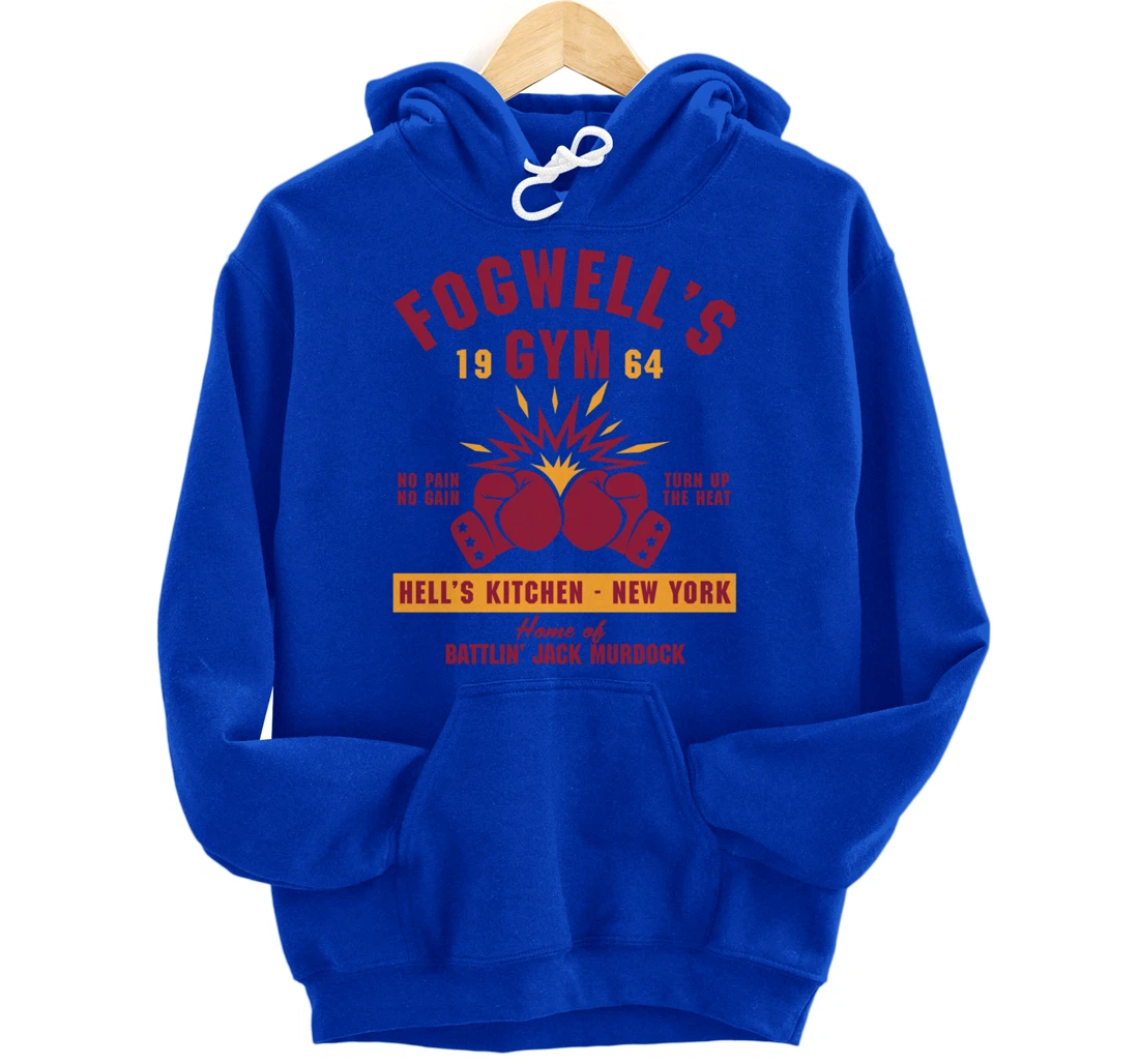 Fogwell's Gym - Hells Kitchen New York Pullover Hoodie