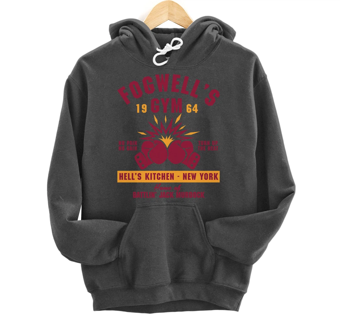 Fogwell's Gym - Hells Kitchen New York Pullover Hoodie