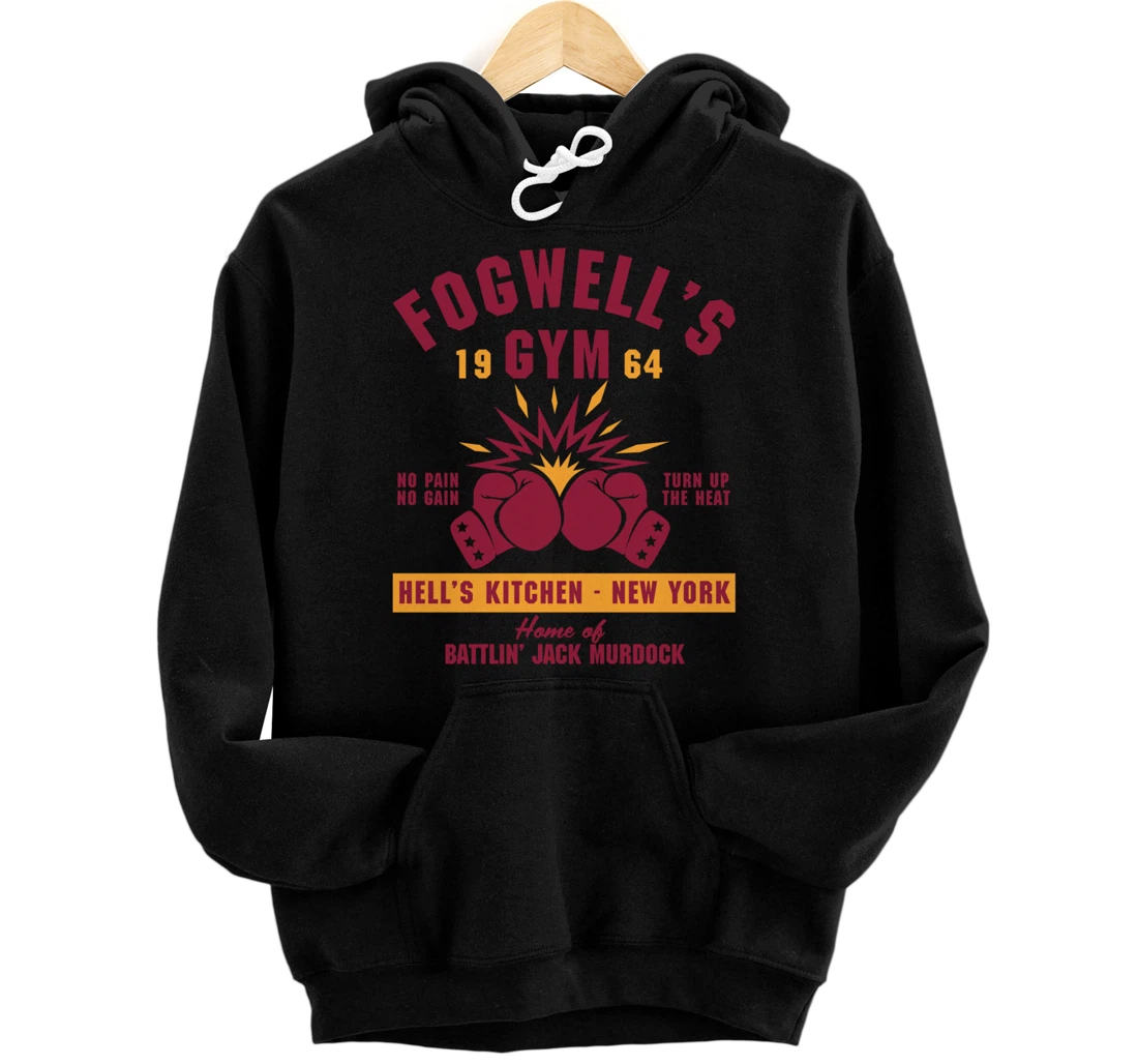 Fogwell's Gym - Hells Kitchen New York Pullover Hoodie