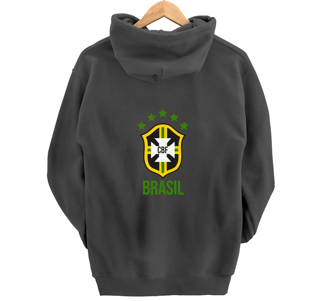 I Love Brazil Iconic Traditional Souvenir Gift Brazilian Pullover Hoodie