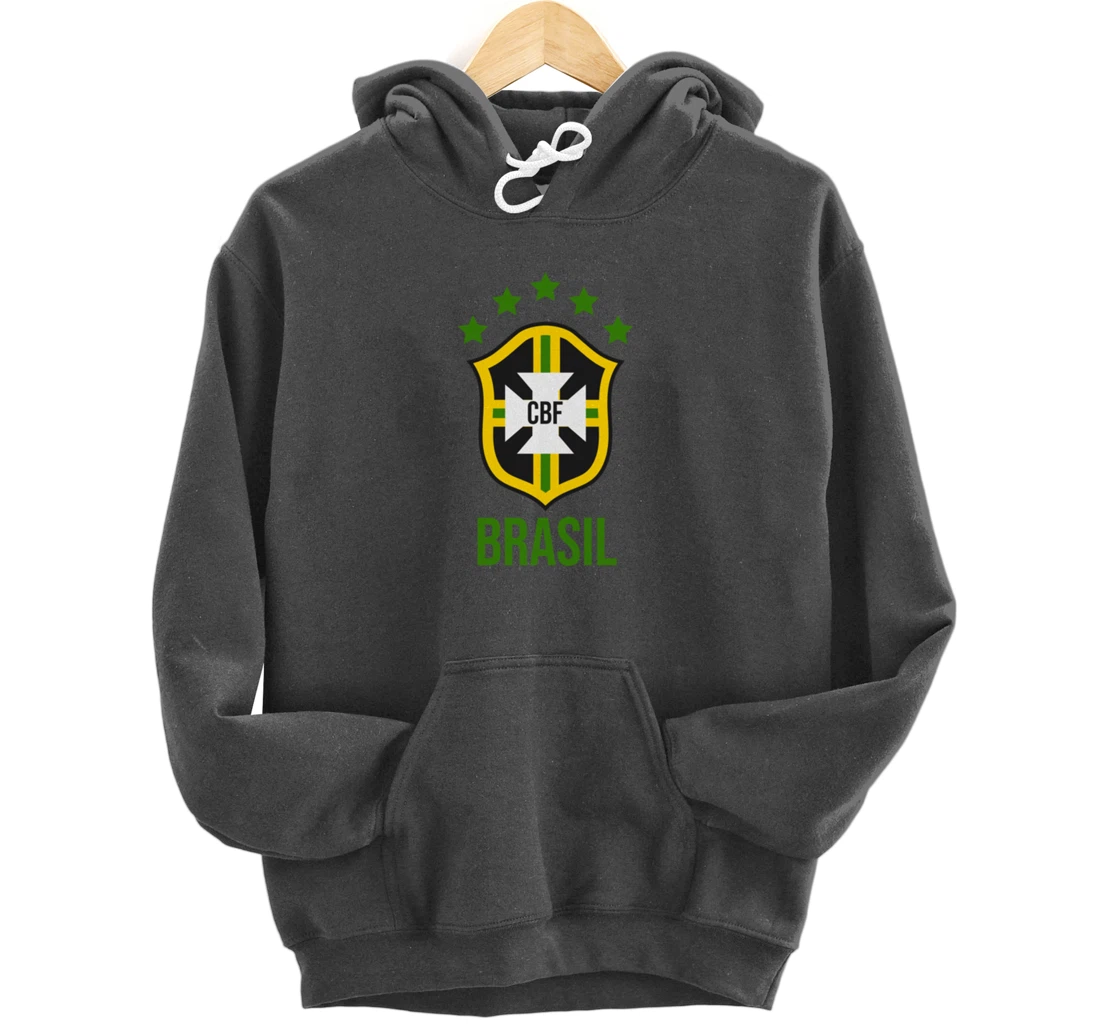 I Love Brazil Iconic Traditional Souvenir Gift Brazilian Pullover Hoodie