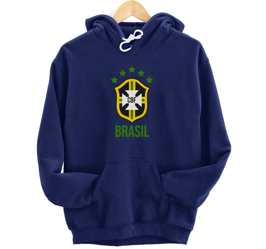 I Love Brazil Iconic Traditional Souvenir Gift Brazilian Pullover Hoodie