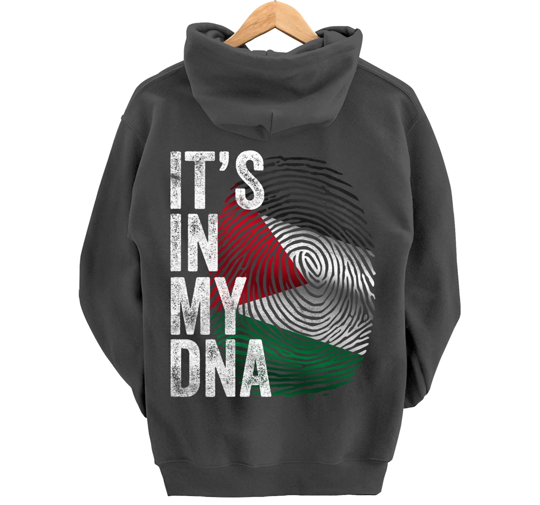 It's in my DNA Palestine Flag Palestinian Pullover Hoodie
