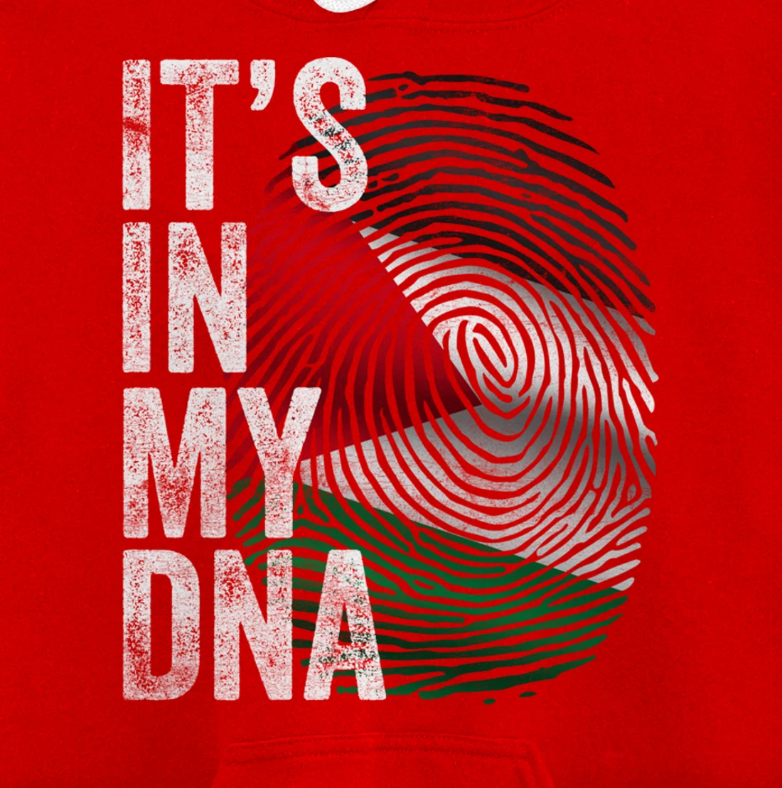 It's in my DNA Palestine Flag Palestinian Pullover Hoodie