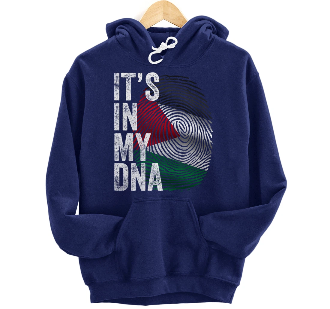 It's in my DNA Palestine Flag Palestinian Pullover Hoodie