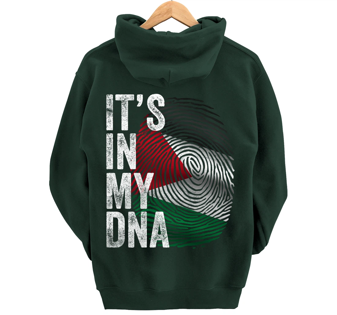 It's in my DNA Palestine Flag Palestinian Pullover Hoodie