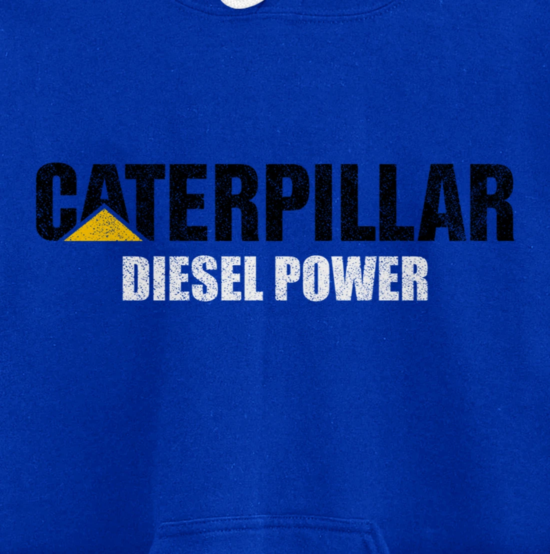 Excavator Driver Construction Machinery CAT Excavator I Love Diesel Power Pullover Hoodie