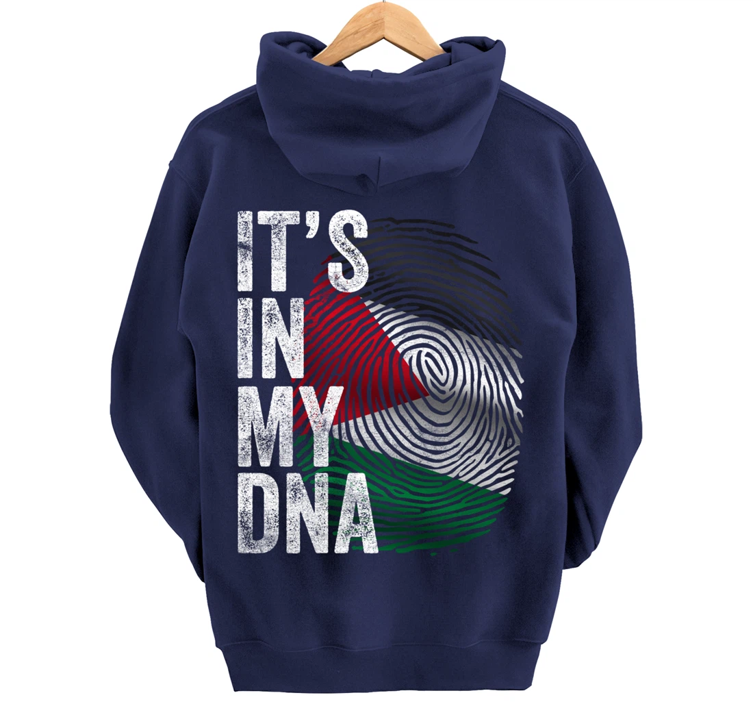 It's in my DNA Palestine Flag Palestinian Pullover Hoodie