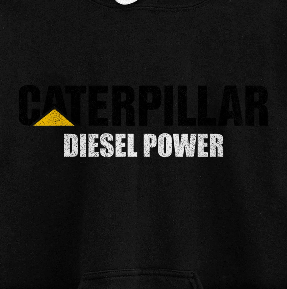 Excavator Driver Construction Machinery CAT Excavator I Love Diesel Power Pullover Hoodie