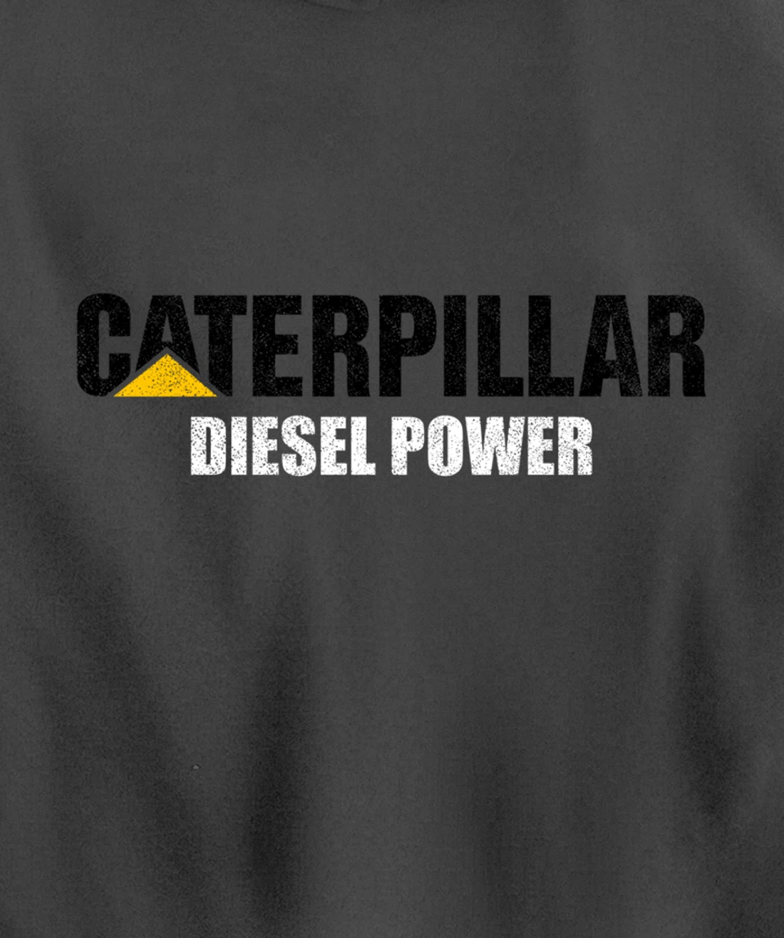 Excavator Driver Construction Machinery CAT Excavator I Love Diesel Power Pullover Hoodie