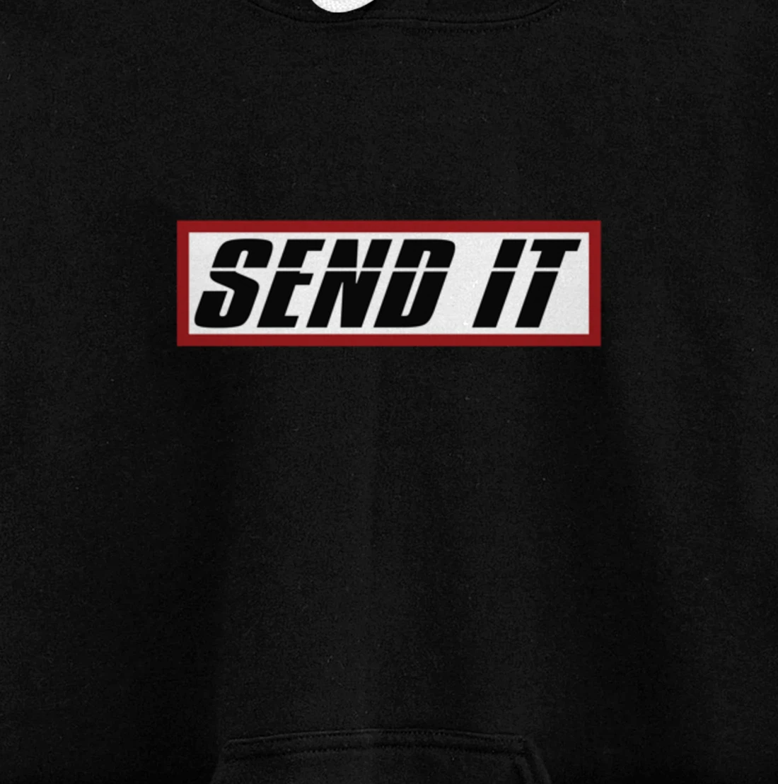 Send It Hoodie Dirt Bike BMX Offroad Gift Men Pullover Hoodie
