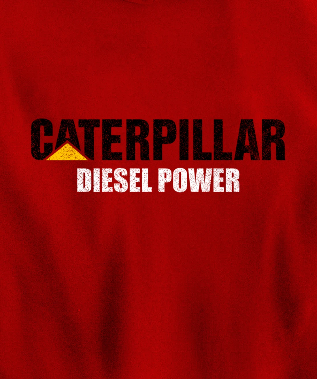 Excavator Driver Construction Machinery CAT Excavator I Love Diesel Power Pullover Hoodie