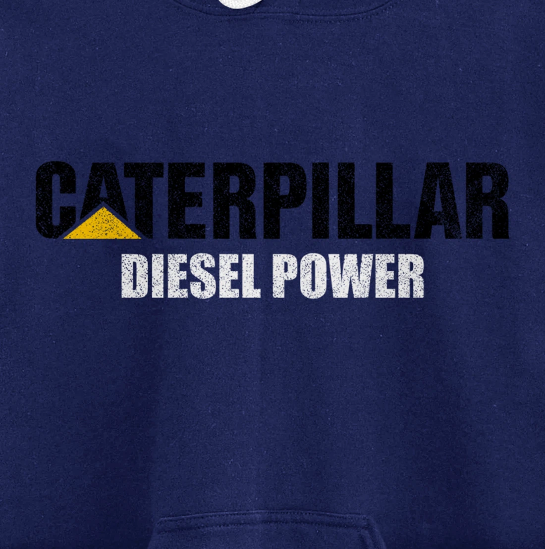 Excavator Driver Construction Machinery CAT Excavator I Love Diesel Power Pullover Hoodie