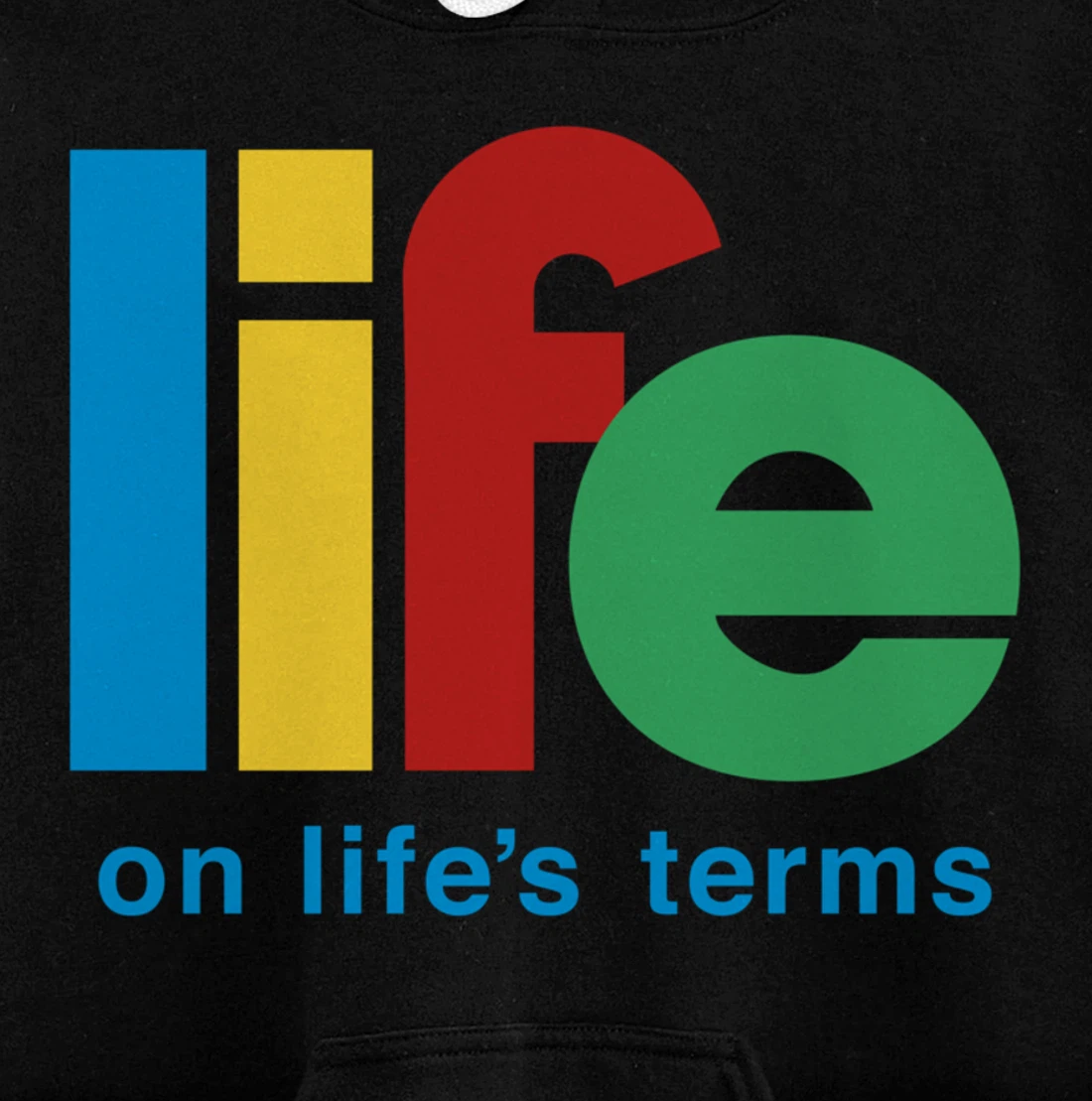 Life On Life's Terms Sobriety Recovery Funny AA NA Gift Pullover Hoodie