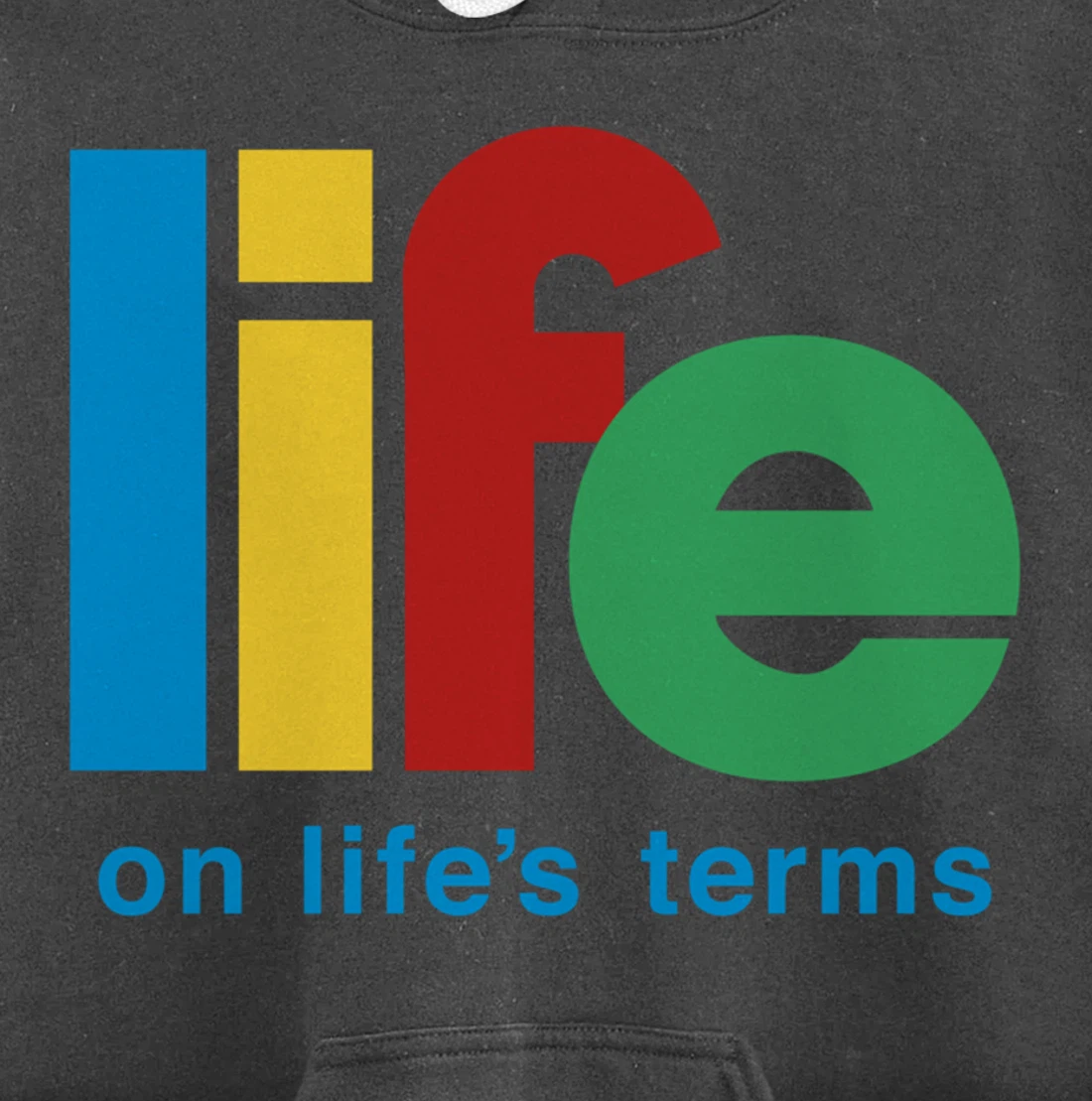 Life On Life's Terms Sobriety Recovery Funny AA NA Gift Pullover Hoodie
