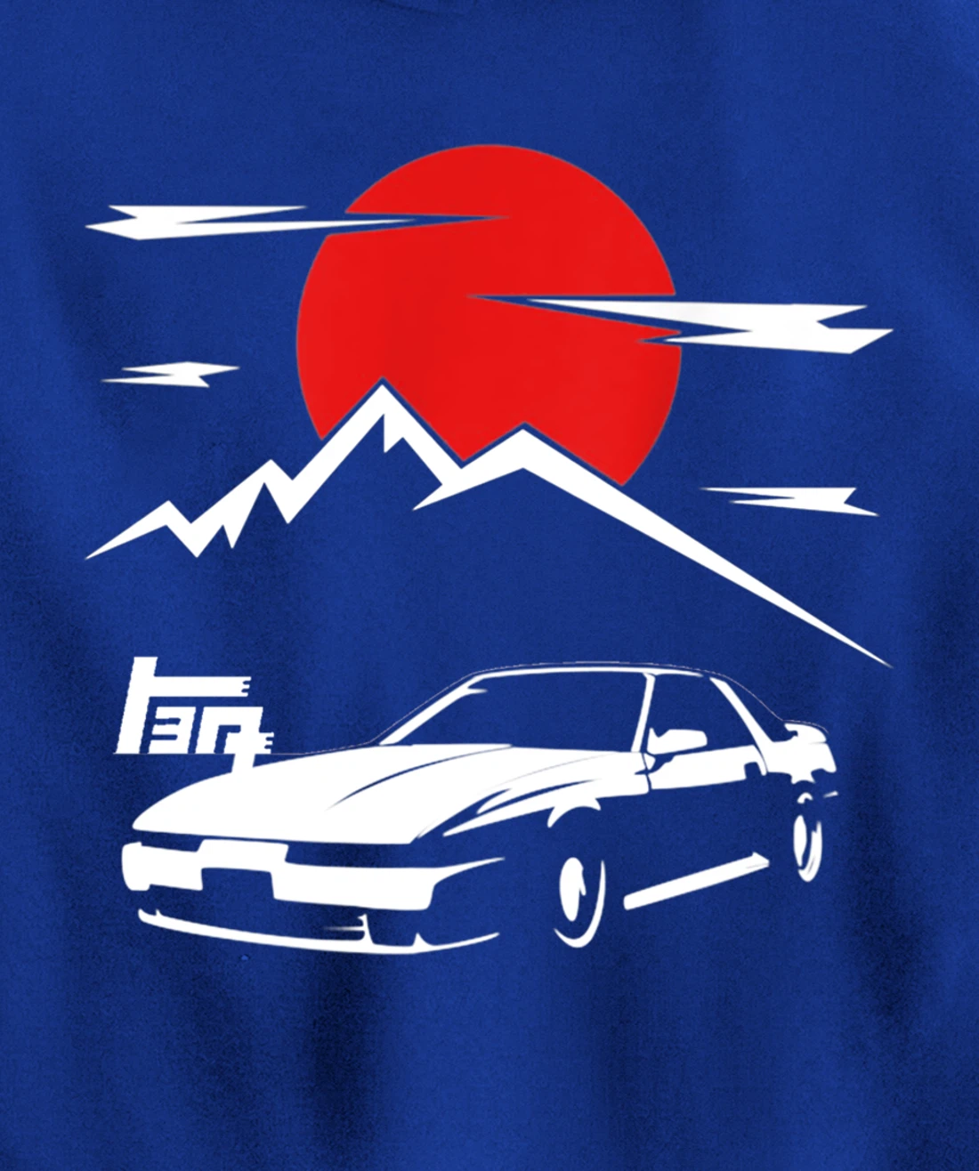 JDM Car MK3 Supra MA70 A70 7M-GE Graphic Pullover Hoodie