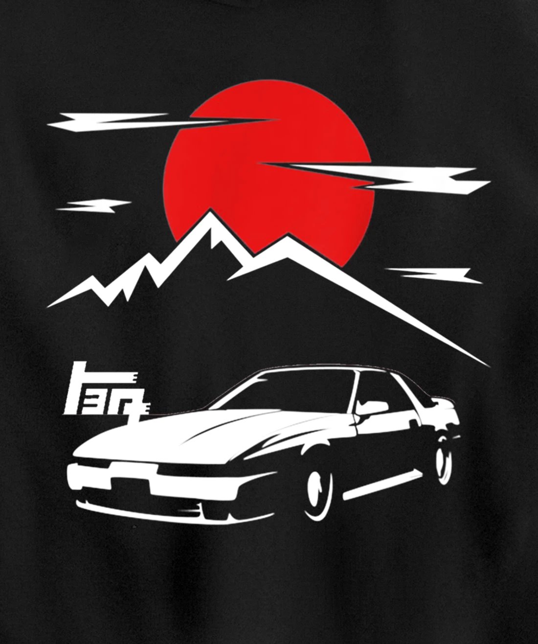JDM Car MK3 Supra MA70 A70 7M-GE Graphic Pullover Hoodie