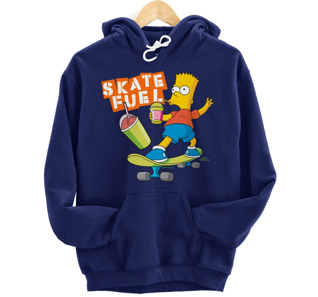 The Simpsons Bart Simpson Skate Fuel Skateboard Squishee Pullover Hoodie