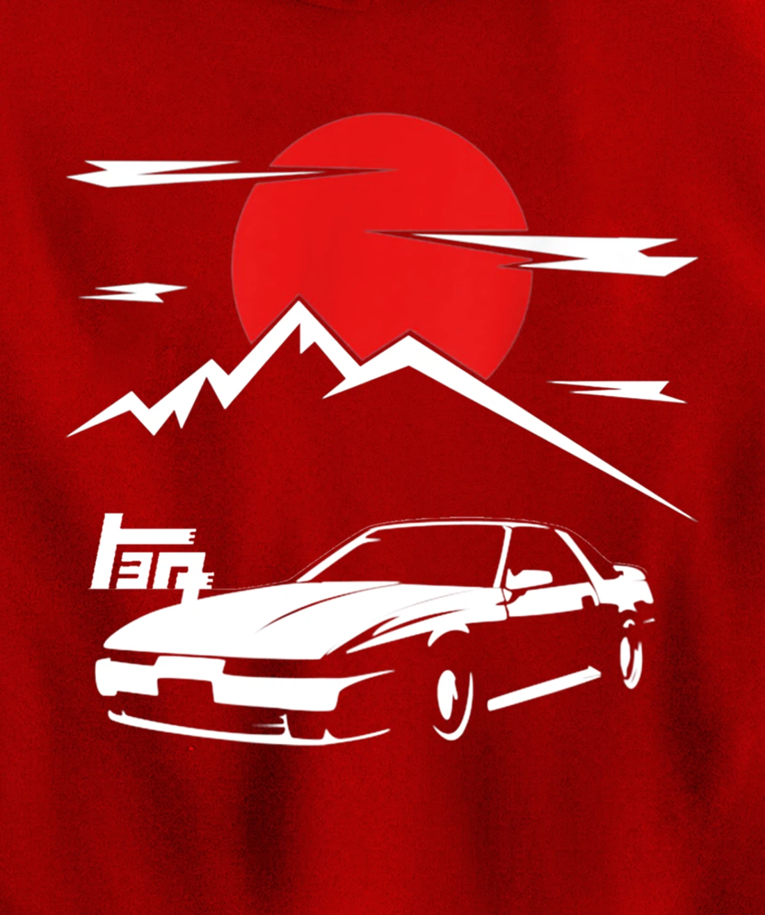JDM Car MK3 Supra MA70 A70 7M-GE Graphic Pullover Hoodie