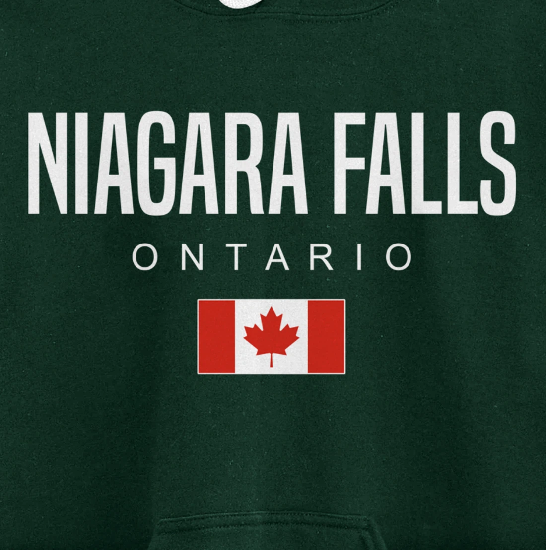 Niagara Falls Ontario Canada Pullover Hoodie