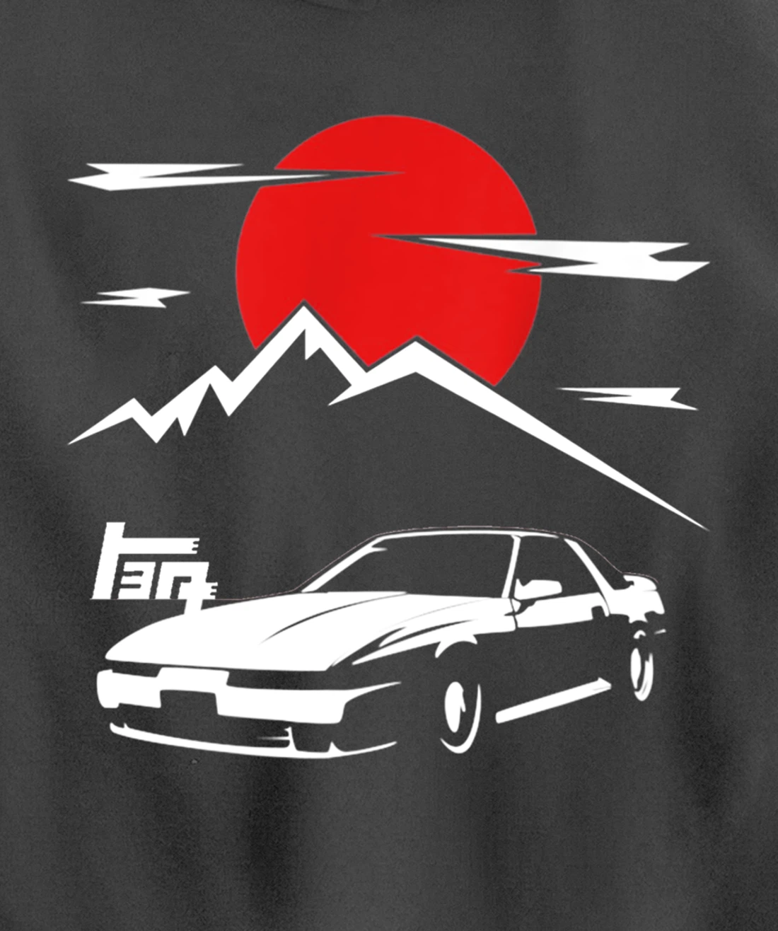 JDM Car MK3 Supra MA70 A70 7M-GE Graphic Pullover Hoodie