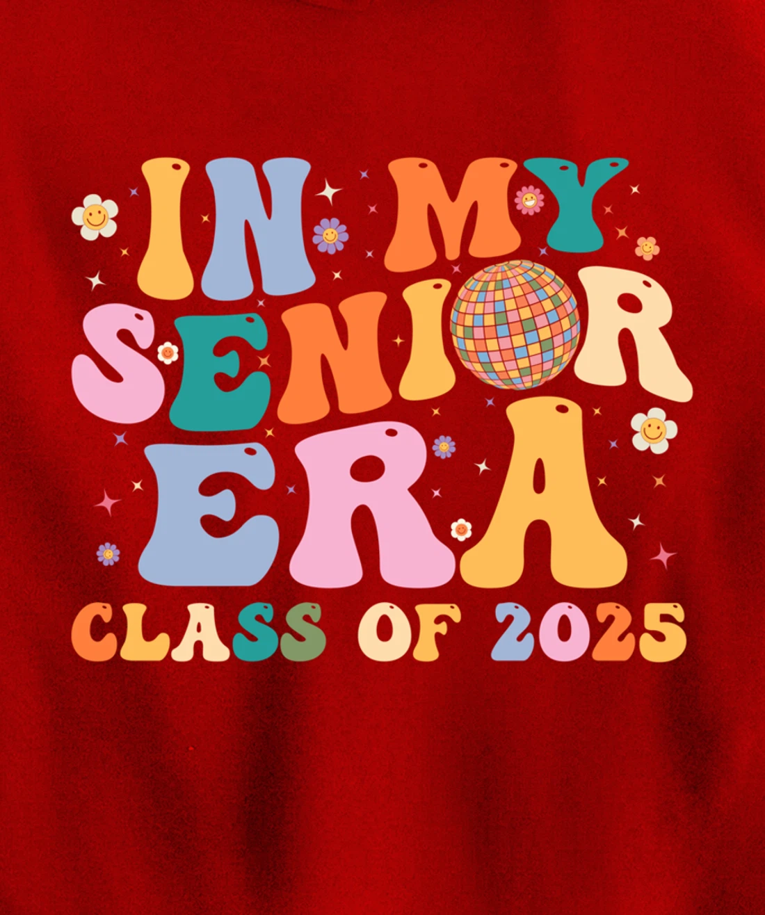 In My Senior Era Class of 2025 High School Graduation 2025 Pullover Hoodie