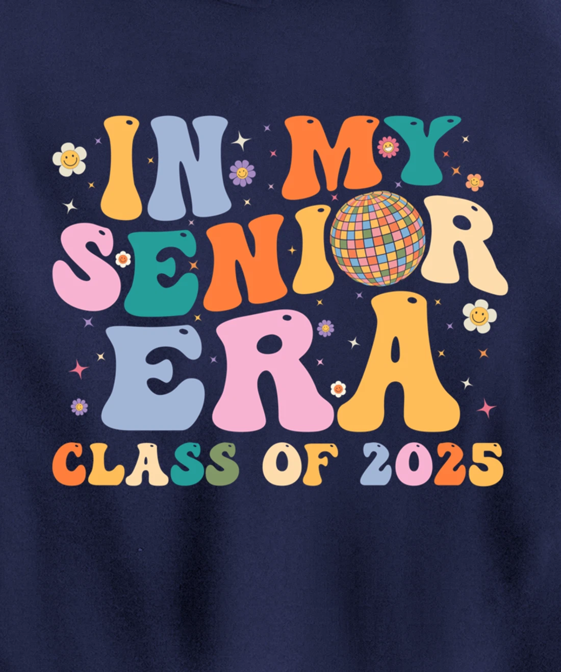 In My Senior Era Class of 2025 High School Graduation 2025 Pullover Hoodie