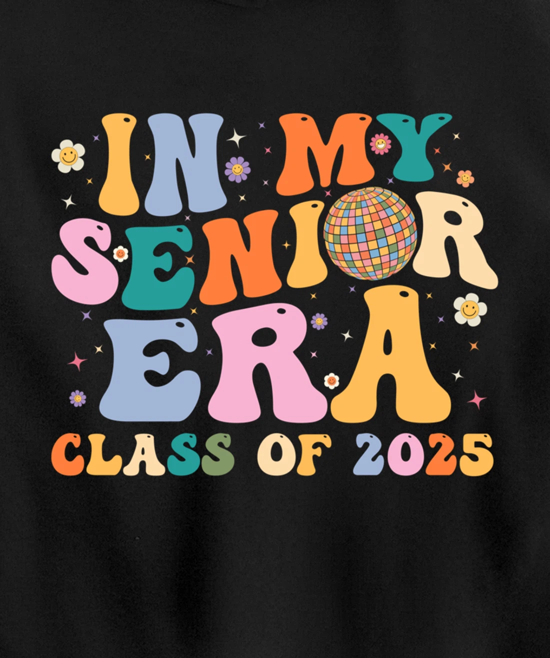 In My Senior Era Class of 2025 High School Graduation 2025 Pullover Hoodie