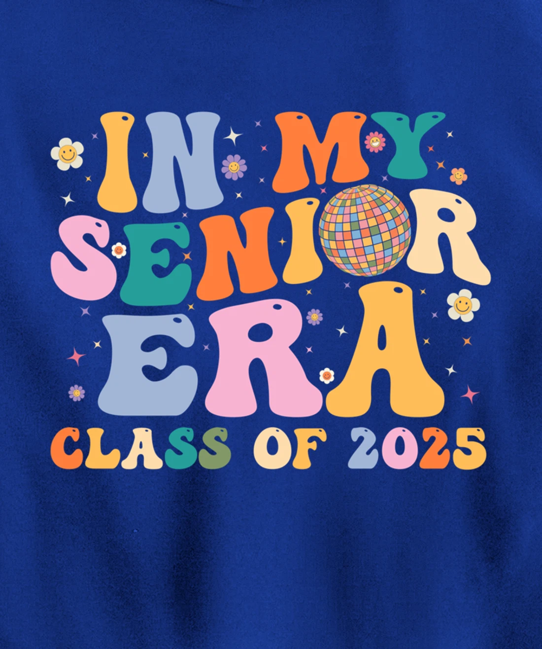 In My Senior Era Class of 2025 High School Graduation 2025 Pullover Hoodie