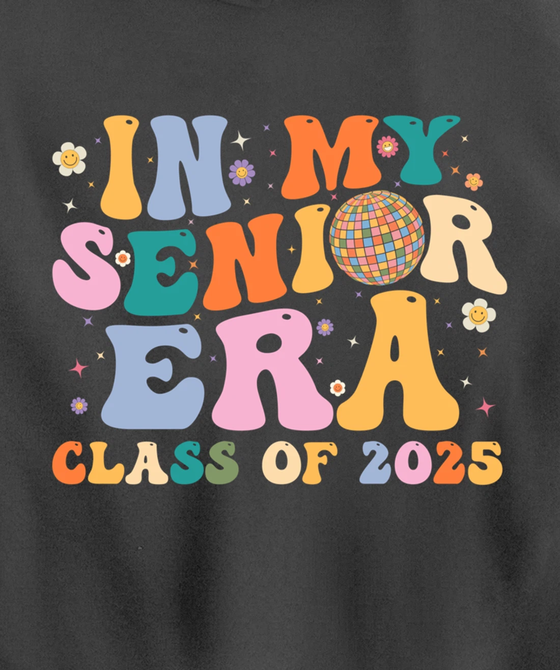 In My Senior Era Class of 2025 High School Graduation 2025 Pullover Hoodie