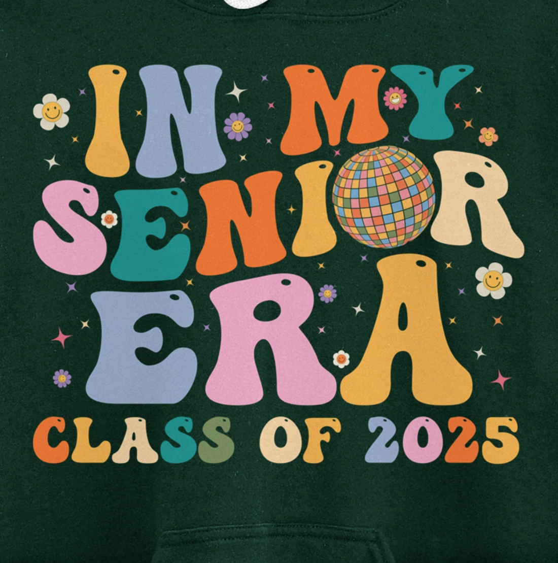 In My Senior Era Class of 2025 High School Graduation 2025 Pullover Hoodie