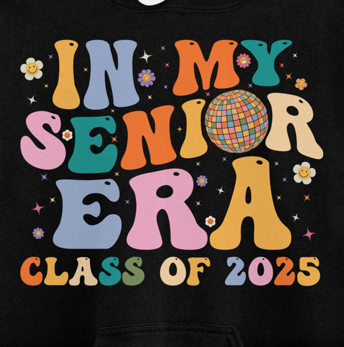 In My Senior Era Class of 2025 High School Graduation 2025 Pullover Hoodie