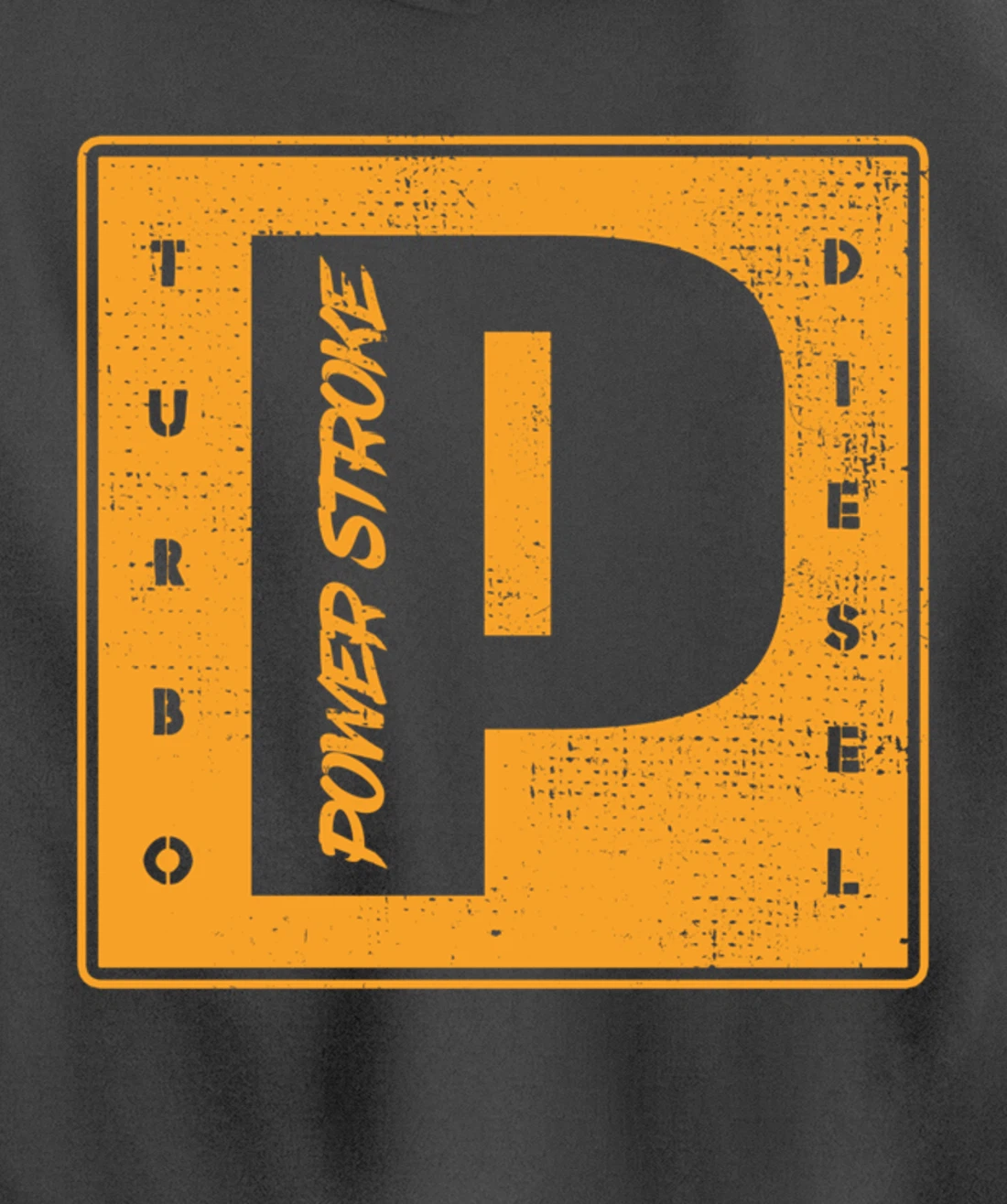 Power Stroke Roll Coal Turbo Diesels Powers Diesel Mechanic Pullover Hoodie