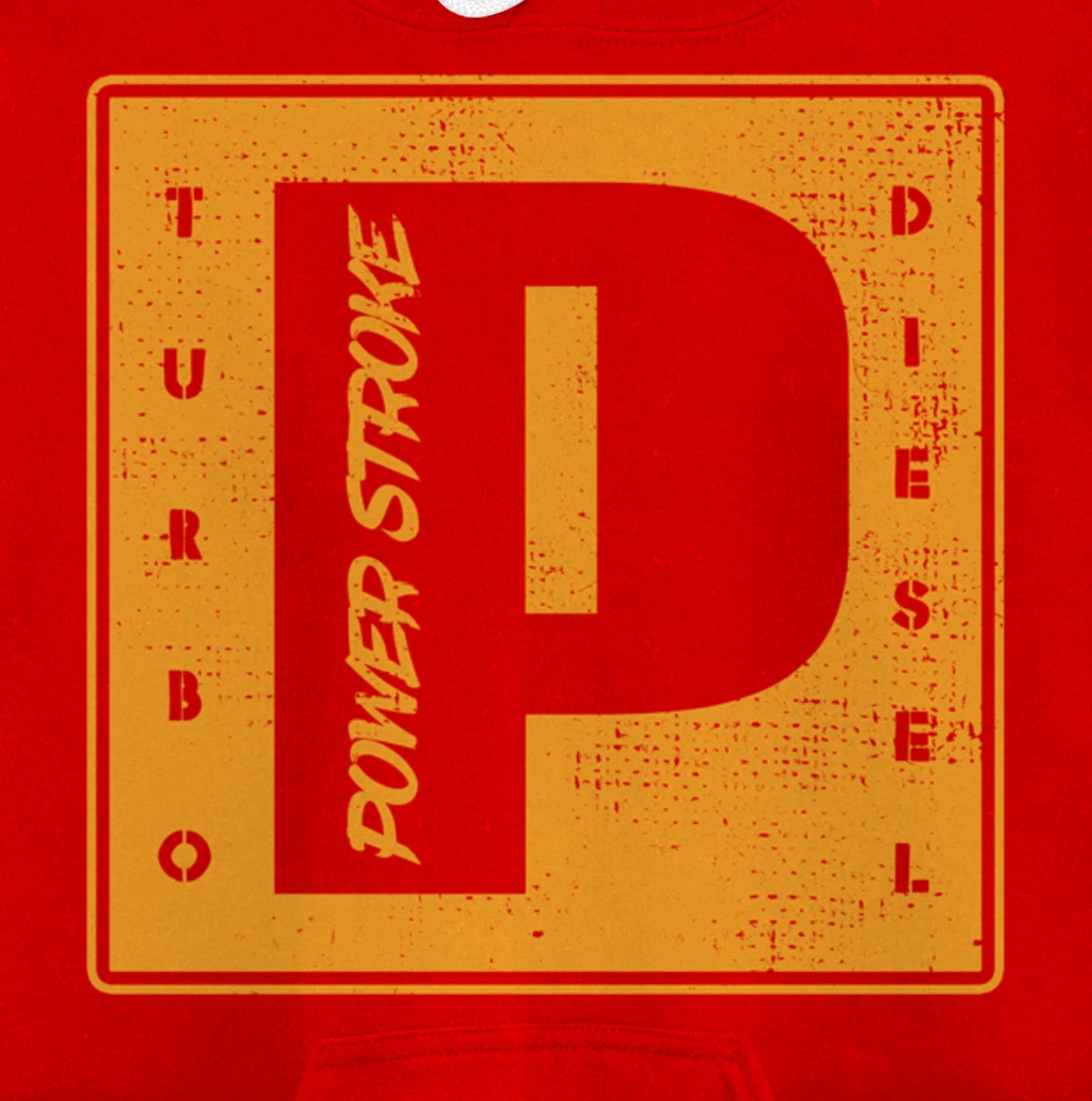 Power Stroke Roll Coal Turbo Diesels Powers Diesel Mechanic Pullover Hoodie