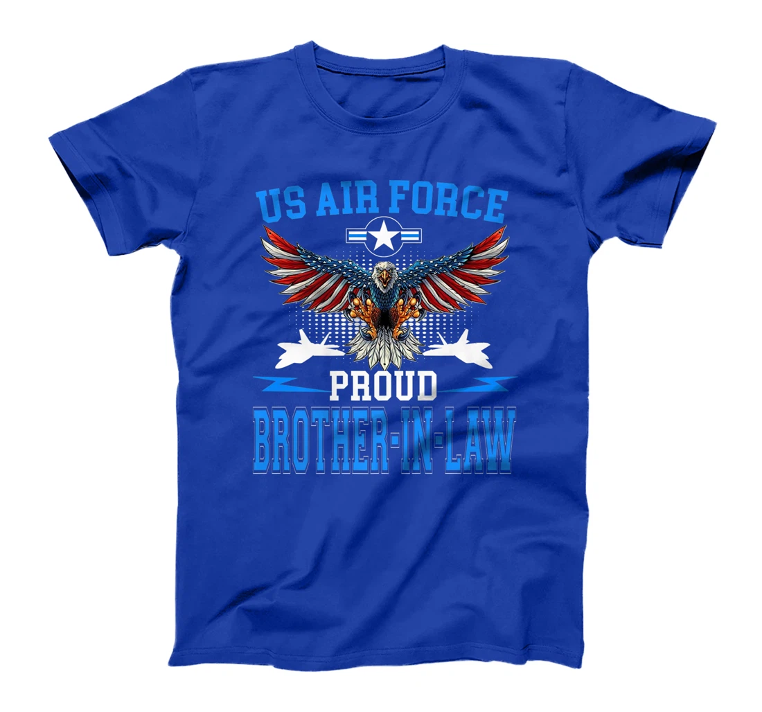 Proud Air Force Brother-In-Law Shirt US Air Force Military T-Shirt, Women T-Shirt